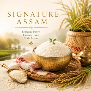 Premium Ukhuwa Rice (Traditional Parboiled Assam Rice)
